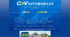 Desktop Screenshot of clv-automobiles.fr